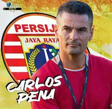 Carlos Pena, pelatih Persija Jakarta