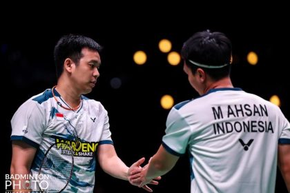 Hendra dan Ahsan melaju ke babak 16 besar di Indonesia Open 2024