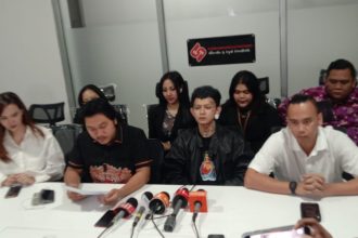 Rapper Sexy Goath dan Tim Kuasa hukumnya