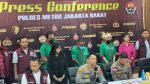 Preskon kasus narkoba, Virgoun di Polres Jakarta Barat